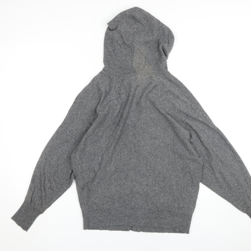 Mint Velvet Women's Grey Full Zip Hoodie Size 10