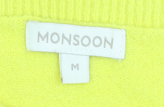 Monsoon Women's Multicoloured Striped Jumper Medium