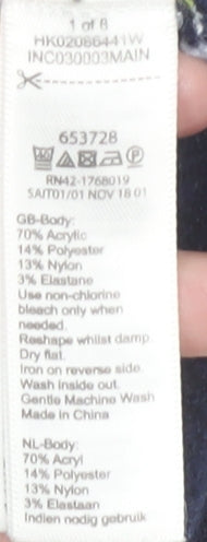 Monsoon Women's Multicoloured Striped Jumper Medium