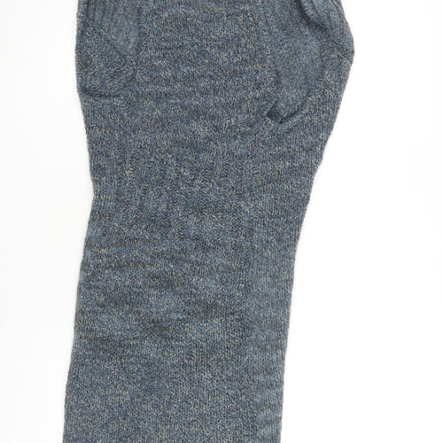 Sandwich Women's Blue Cardigan, Collared, Size L