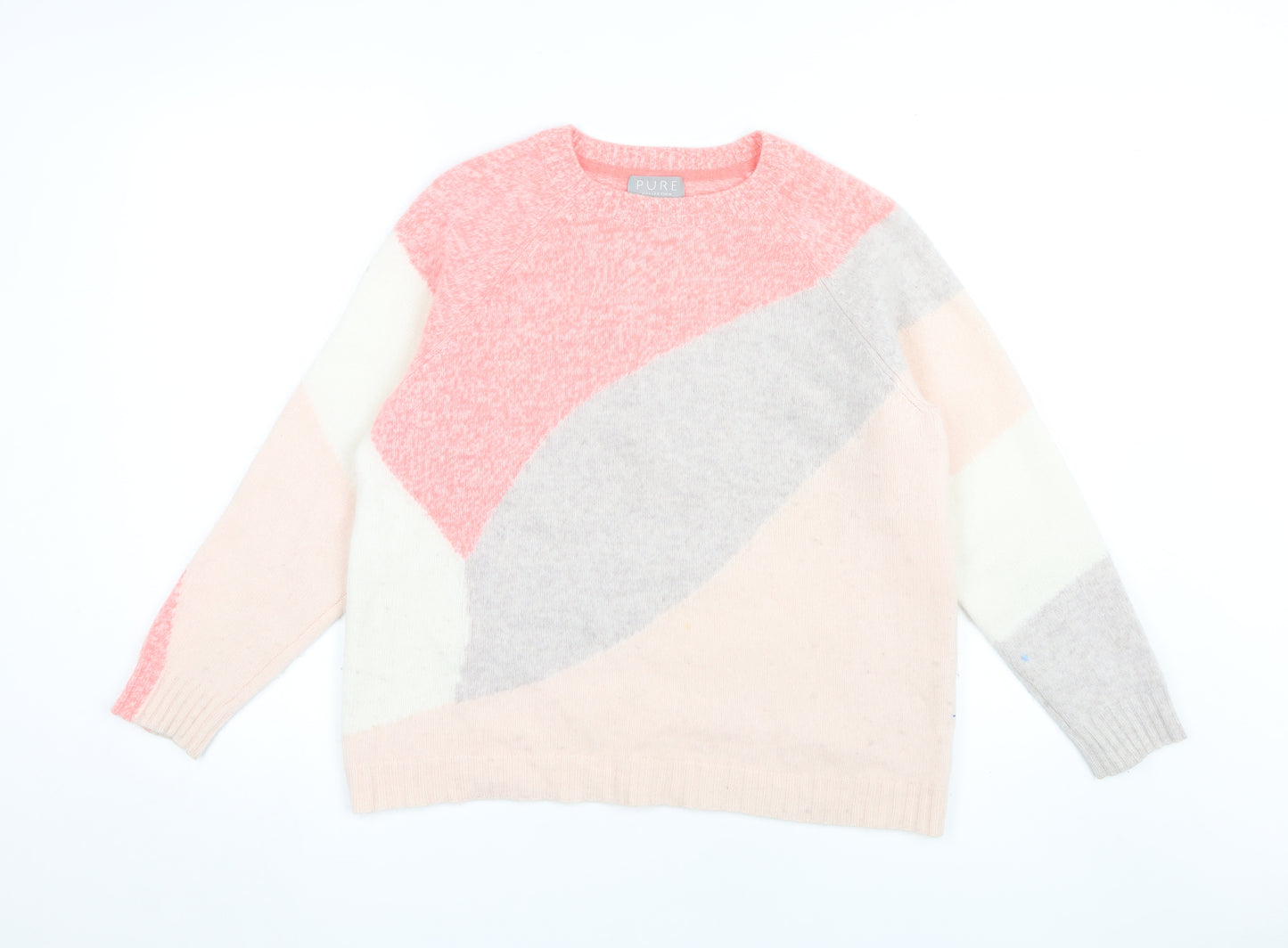 Pure Collection Women's Multicoloured Cashmere Jumper