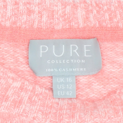 Pure Collection Women's Multicoloured Cashmere Jumper
