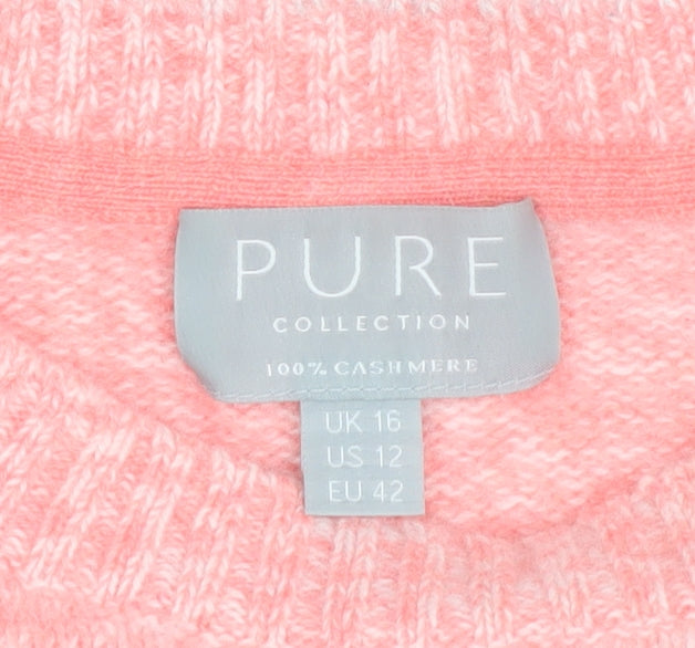 Pure Collection Women's Multicoloured Cashmere Jumper