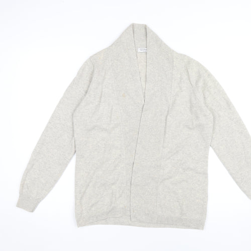 Lochmere Women’s Grey Cashmere Cardigan - Size 12