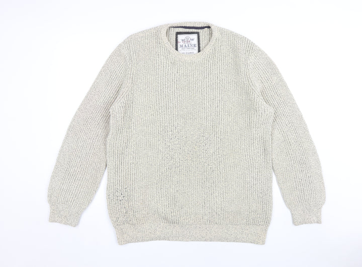 Maine New England Women's Beige XL Pullover Jumper