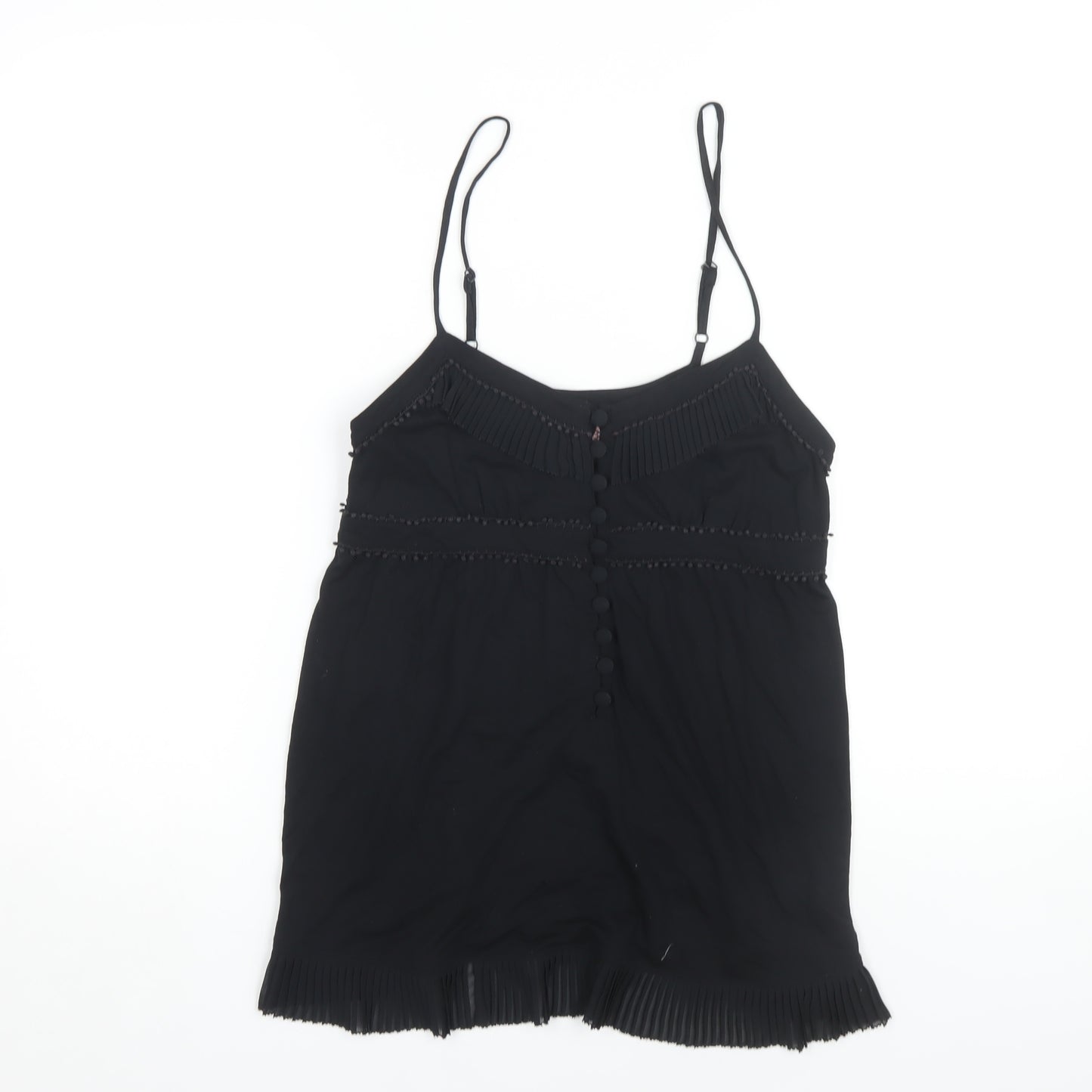 Juicy Couture Women's Black Camisole XS Summer Top
