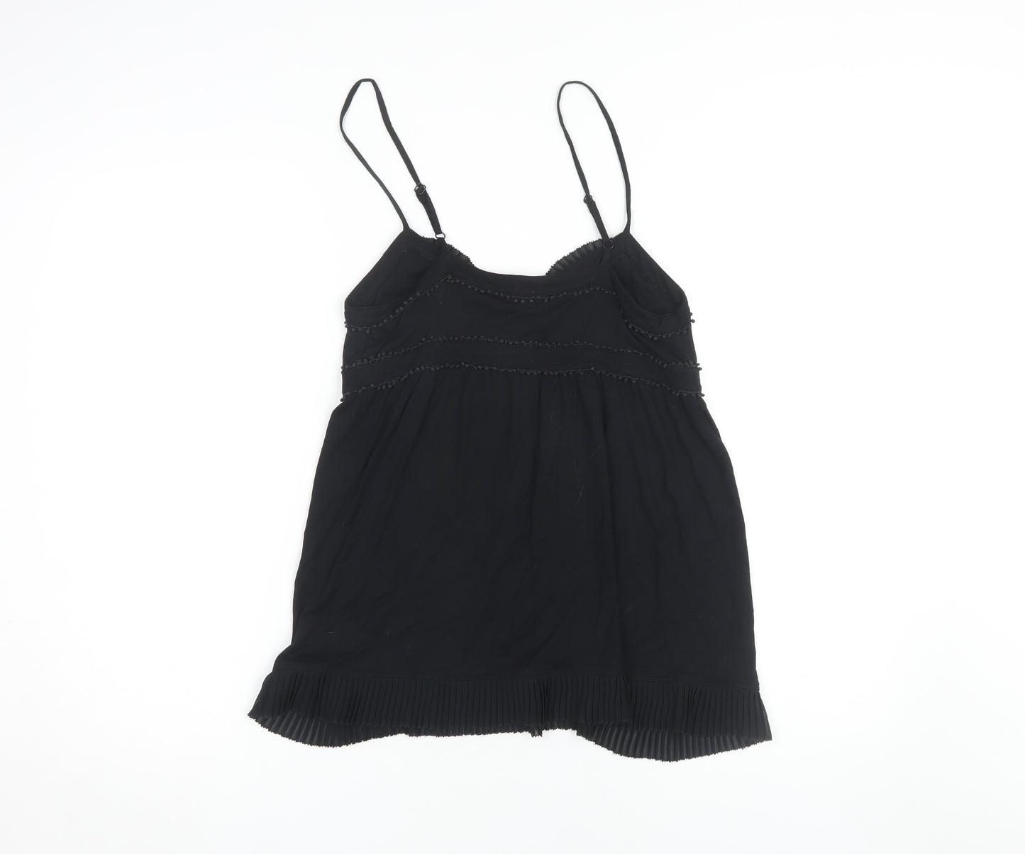 Juicy Couture Women's Black Camisole XS Summer Top