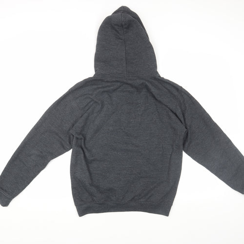 Grey Edinburgh Scotland Hoodie Men XS Pullover