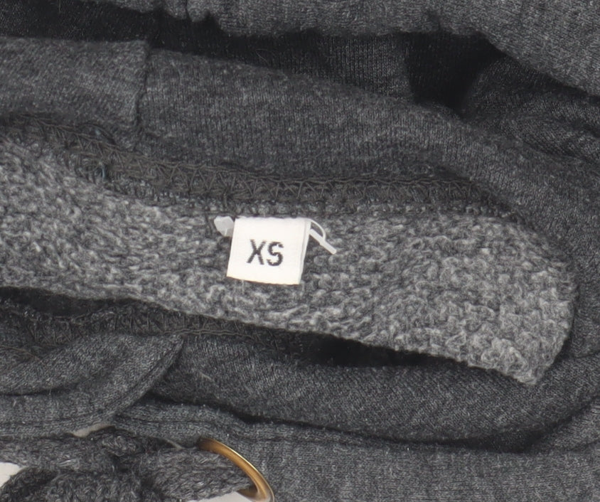 Grey Edinburgh Scotland Hoodie Men XS Pullover