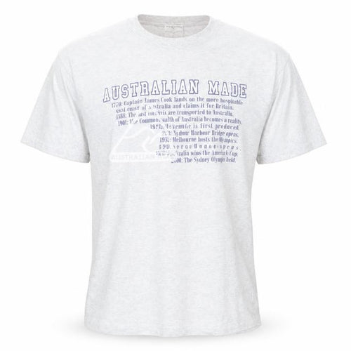 Purely Australian Men's Grey Graphic Print T-Shirt M