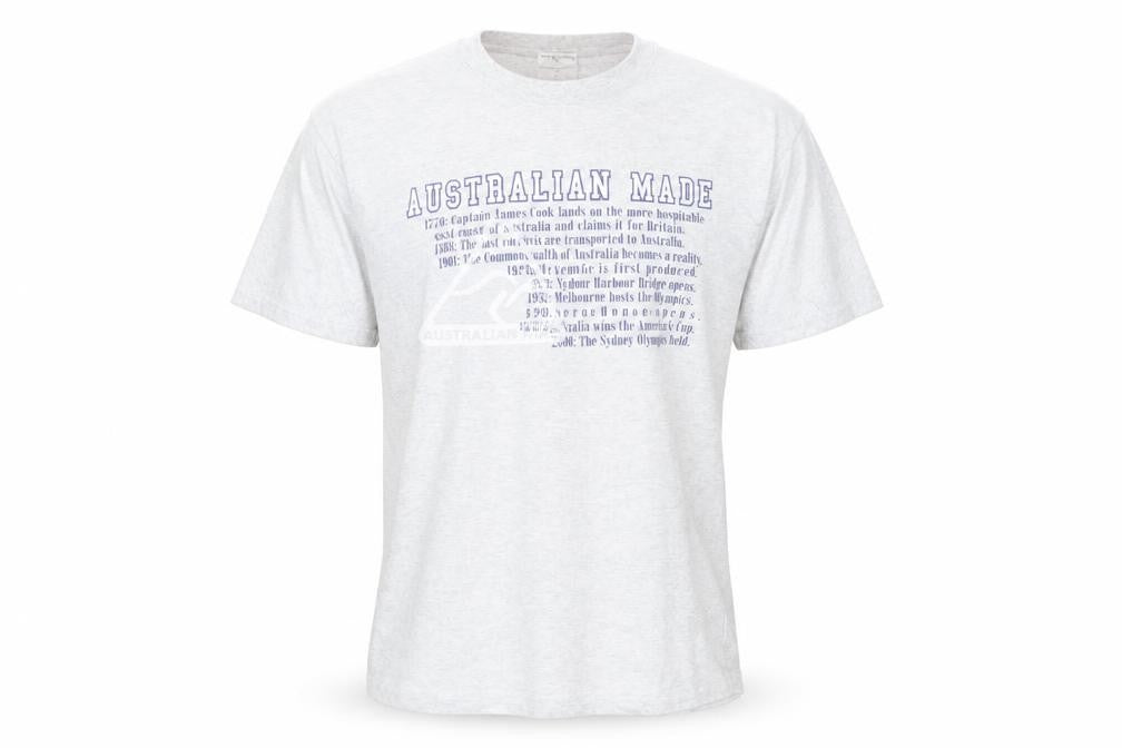 Purely Australian Men's Grey Graphic Print T-Shirt M