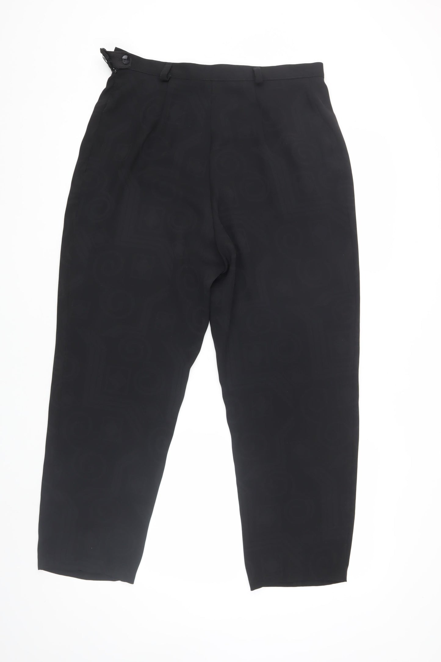 Jamie Oliver Women's Black Trousers Size 14