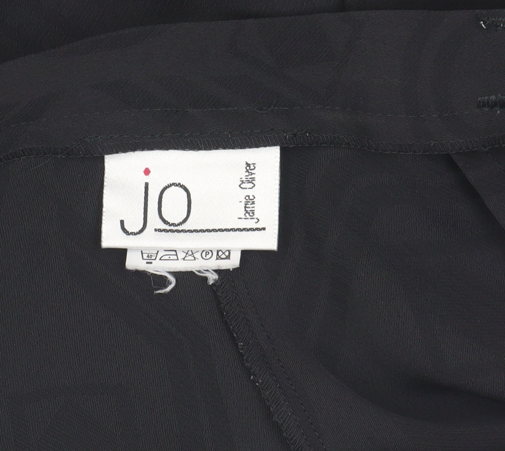 Jamie Oliver Women's Black Trousers Size 14
