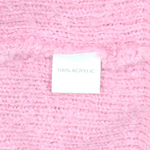 Poppy Pink Women’s Cardigan Round Neck Size 16