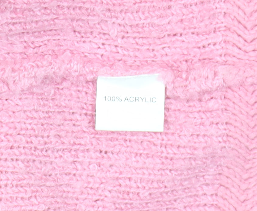 Poppy Pink Women’s Cardigan Round Neck Size 16