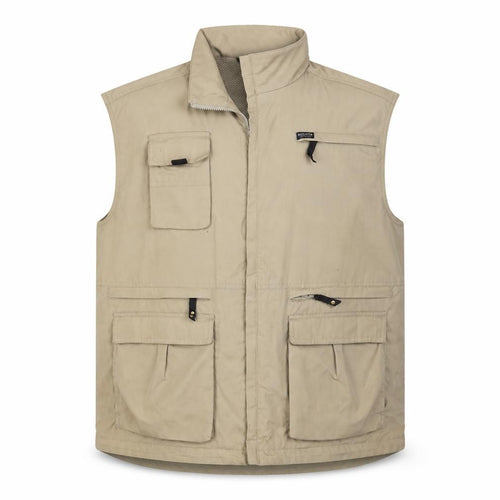 Regatta Men's Beige Waistcoat S Casual Zipped Pockets