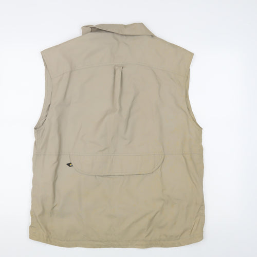 Regatta Men's Beige Waistcoat S Casual Zipped Pockets