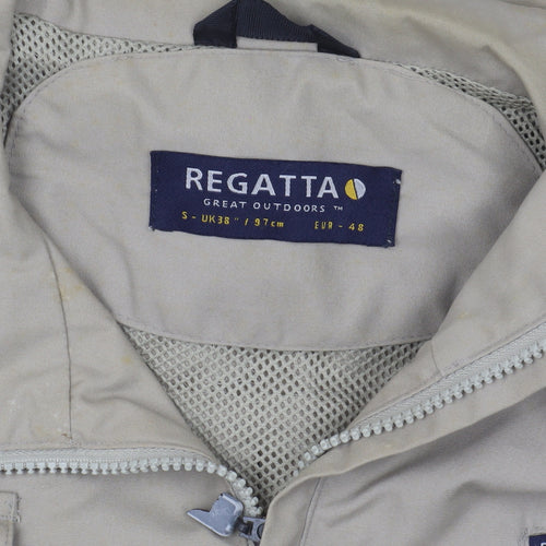 Regatta Men's Beige Waistcoat S Casual Zipped Pockets