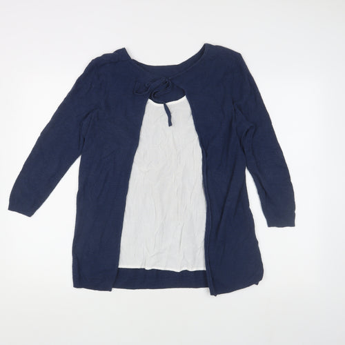 Fat Face Women's Blue Long Sleeve Top, Size 10