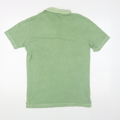 Matinique Men's Green Polo Shirt Size M