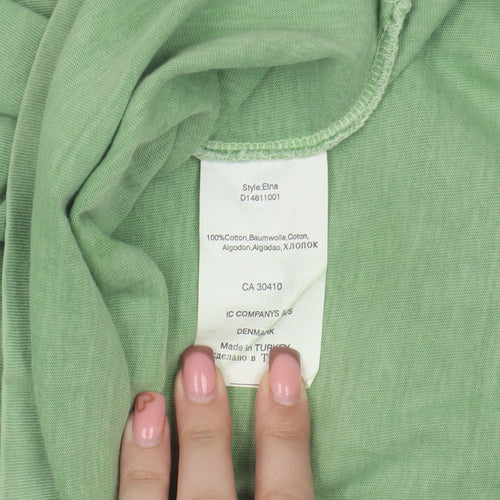 Matinique Men's Green Polo Shirt Size M