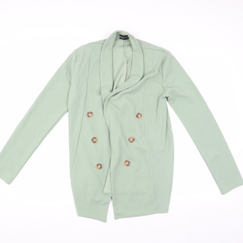 PrettyLittleThing Women's Green Jacket UK 4 Casual Spring