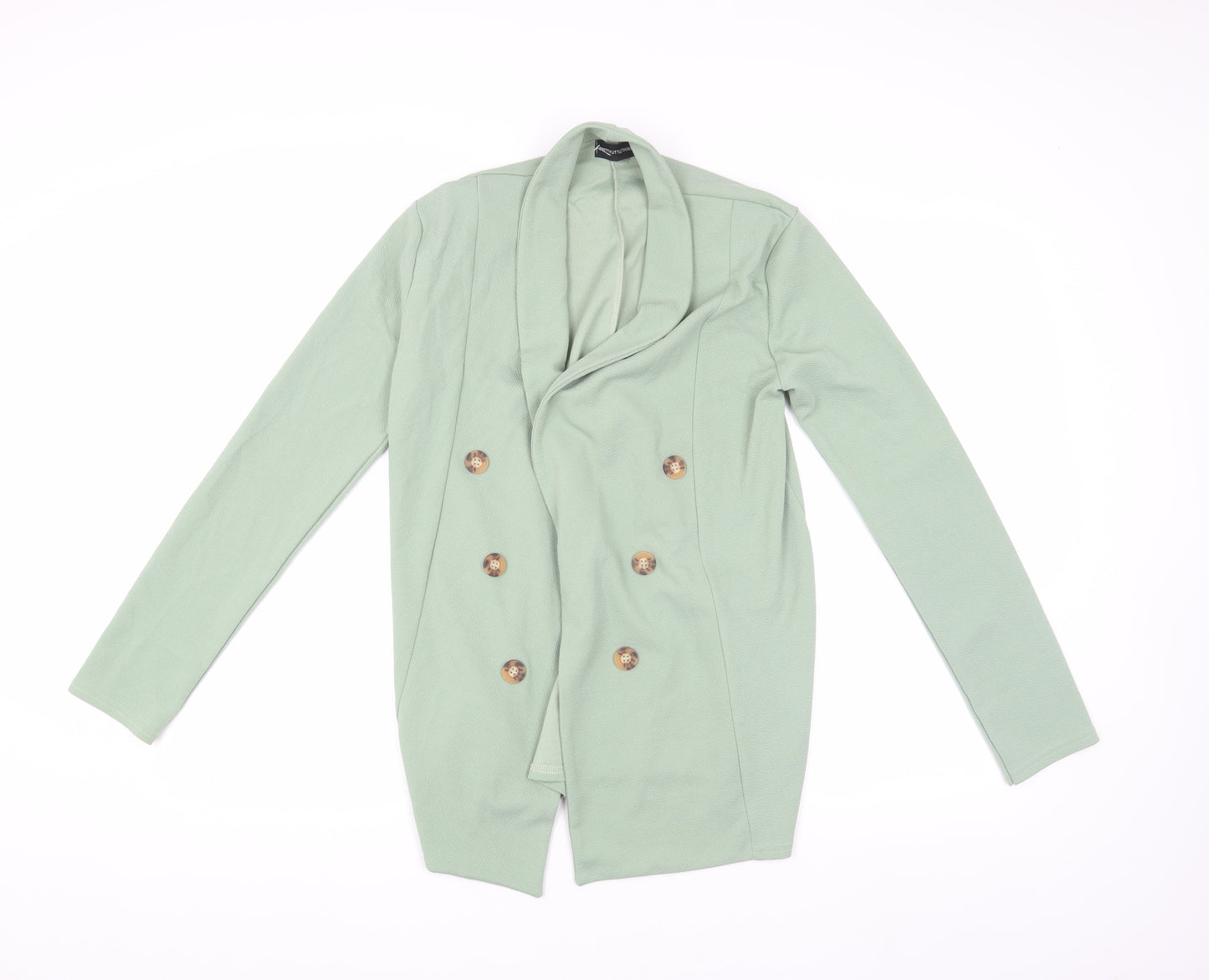 PrettyLittleThing Women's Green Jacket UK 4 Casual Spring