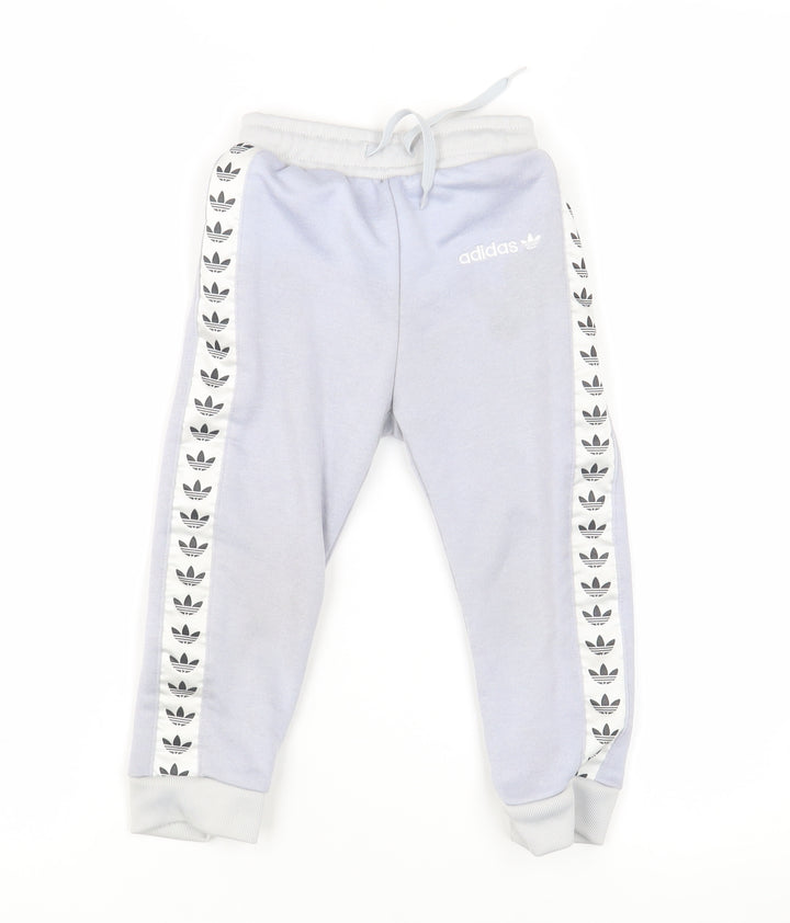 Adidas Unisex Grey Jogger Trousers 18-24 Months
