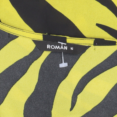 Roman Women's Multicoloured Zebra Print Blouse