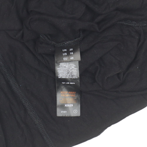 Capsule Women's Black Jersey High Neck Zip Top