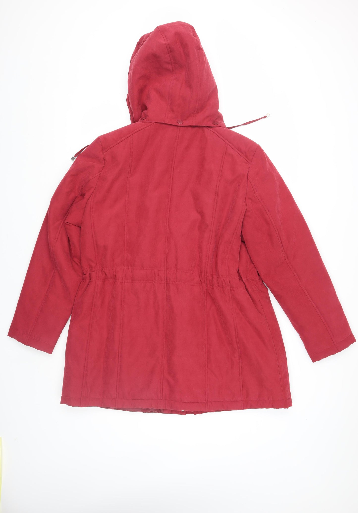 Bonmarché Women's Red Anorak Jacket Size 16