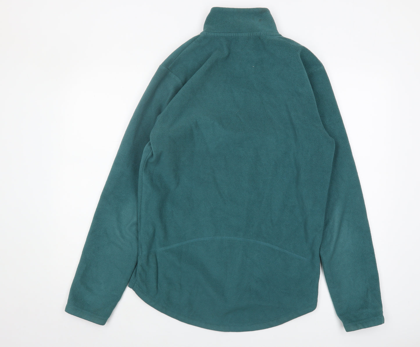 Weird Fish Men's Green 1/4 Zip Fleece Sweatshirt S