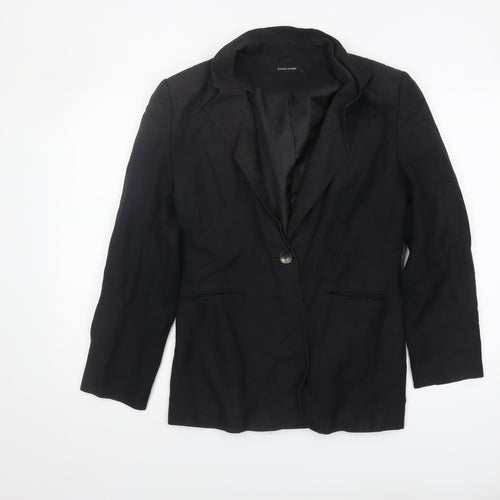 Dunnes Stores Women's Black Blazer Size 12