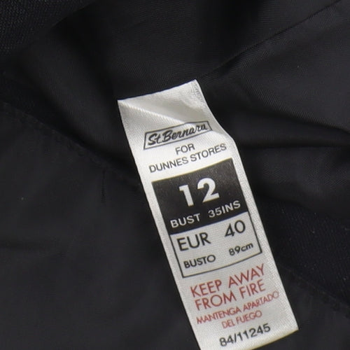 Dunnes Stores Women's Black Blazer Size 12