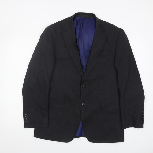 Marks and Spencer Men's Black Slim Blazer 40R