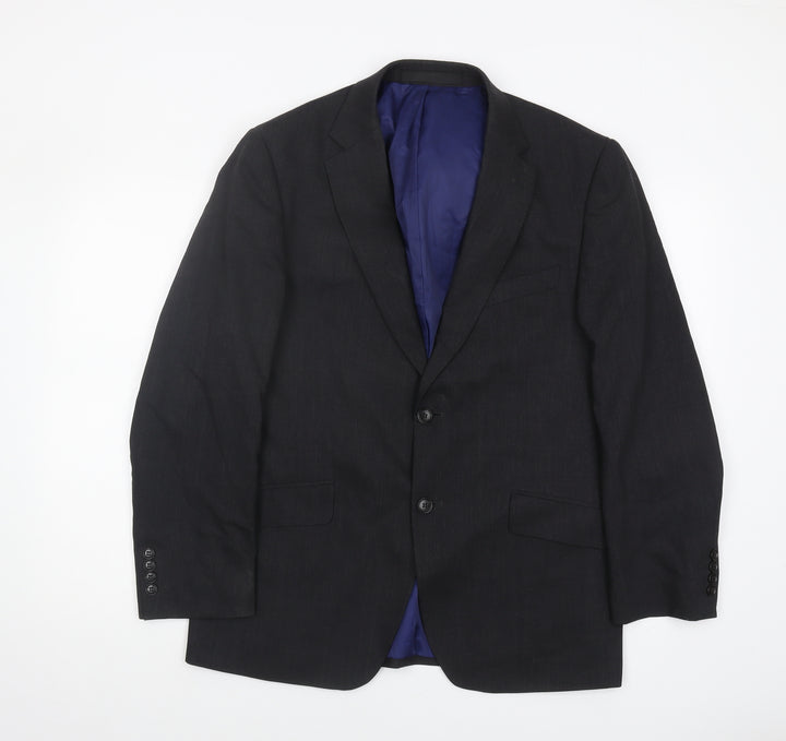 Marks and Spencer Men's Black Slim Blazer 40R