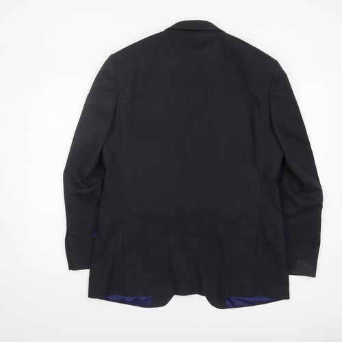 Marks and Spencer Men's Black Slim Blazer 40R