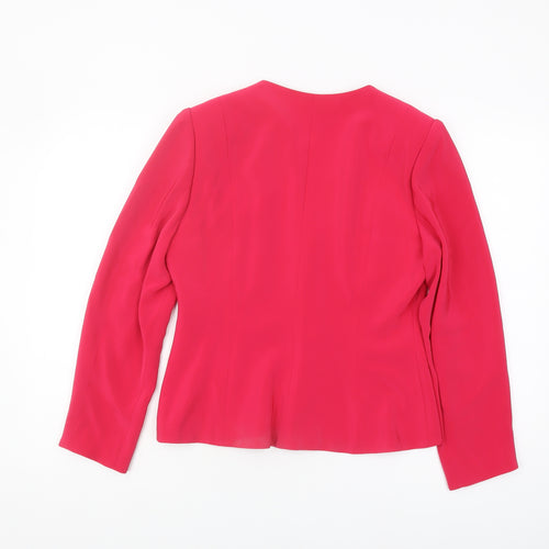 Tom Bowker Women's Pink Suit Jacket Size 12
