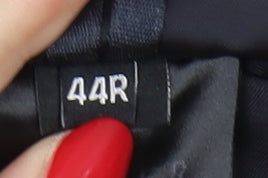 Jaeger Men's Blue Wool Blazer 44R Classic Formal Style