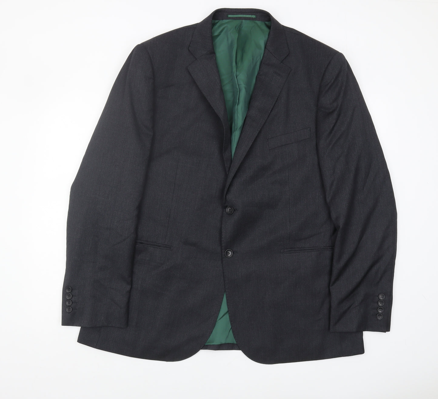 Savoy Taylors Guild Black Blazer 46R Formal Jacket