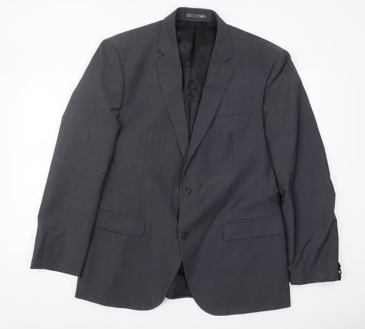 Calvin Klein Men's Grey Suit Jacket UK Size 46
