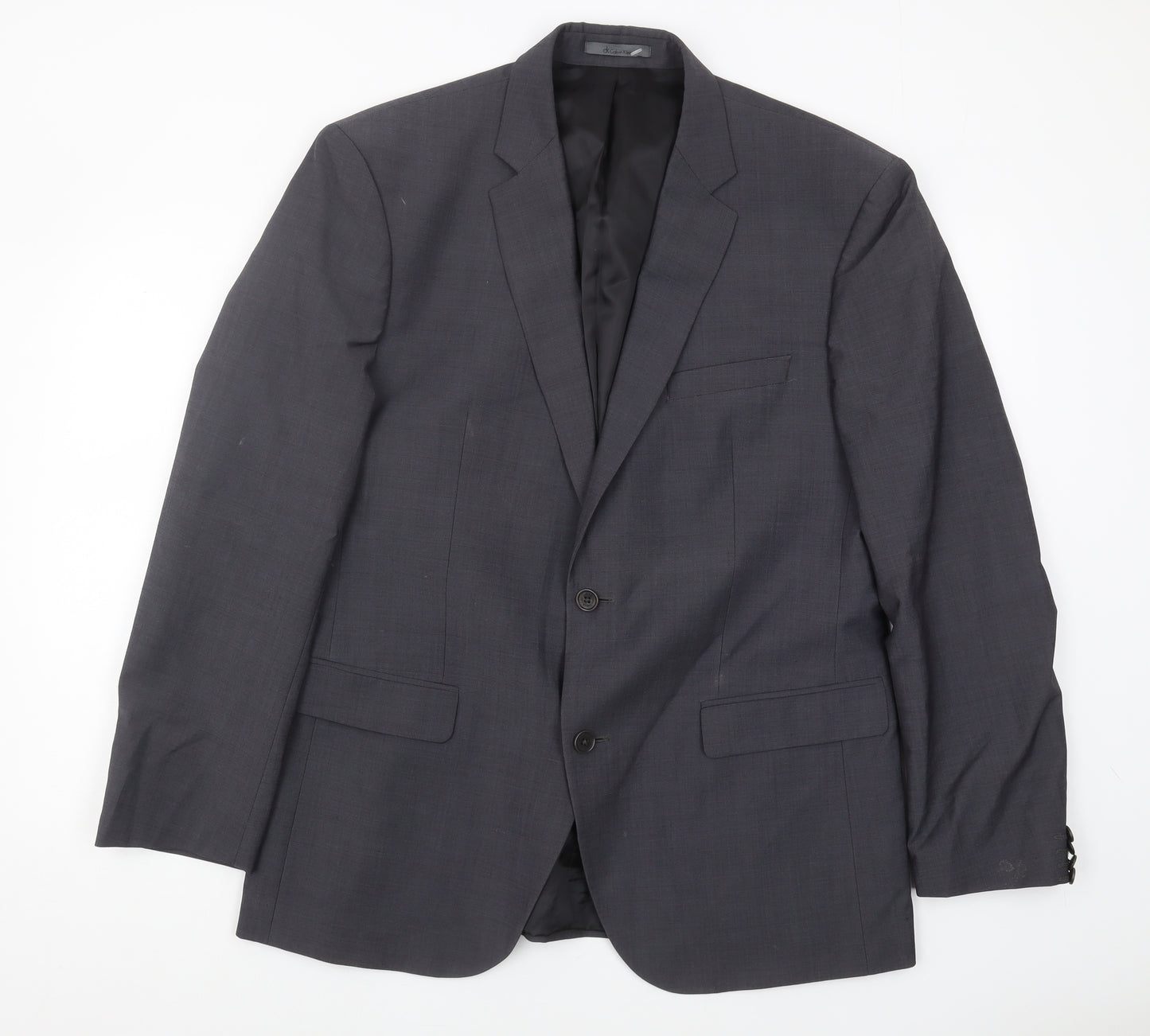 Calvin Klein Men's Grey Suit Jacket UK Size 46