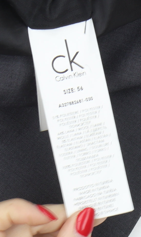 Calvin Klein Men's Grey Suit Jacket UK Size 46