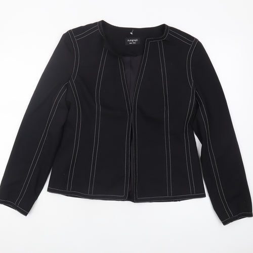 Marks and Spencer Women's Black Jacket Size 14