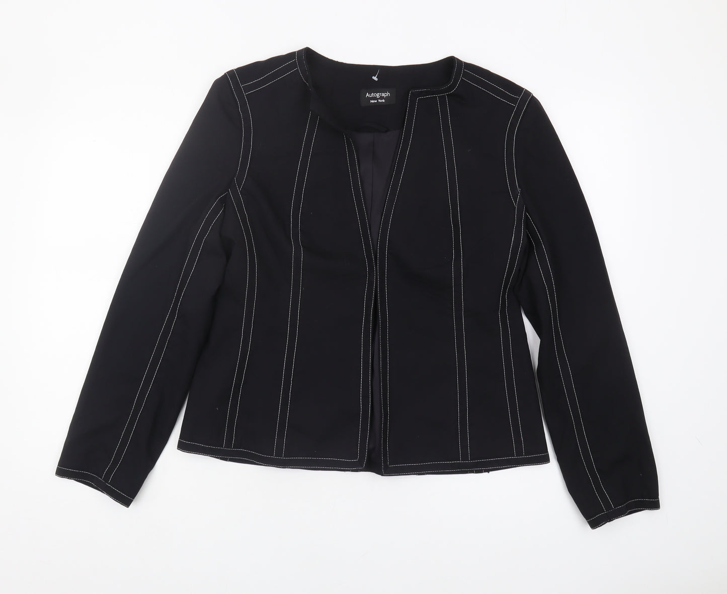 Marks and Spencer Women's Black Jacket Size 14