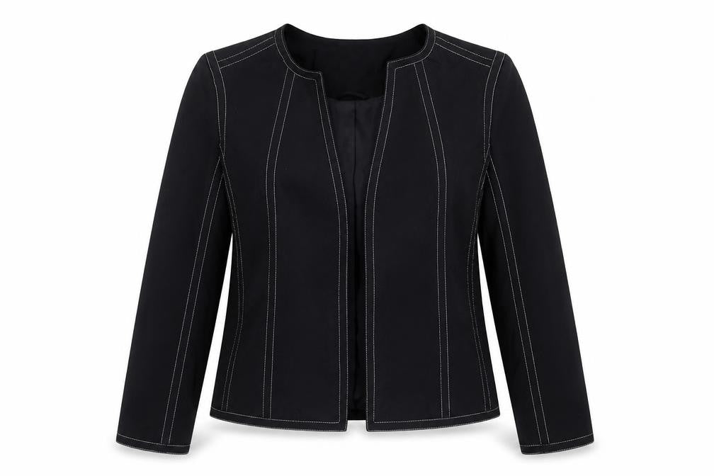 Front view of Marks & Spencer Women's Black Jacket, size 14