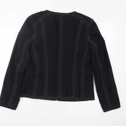Marks and Spencer Women's Black Jacket Size 14