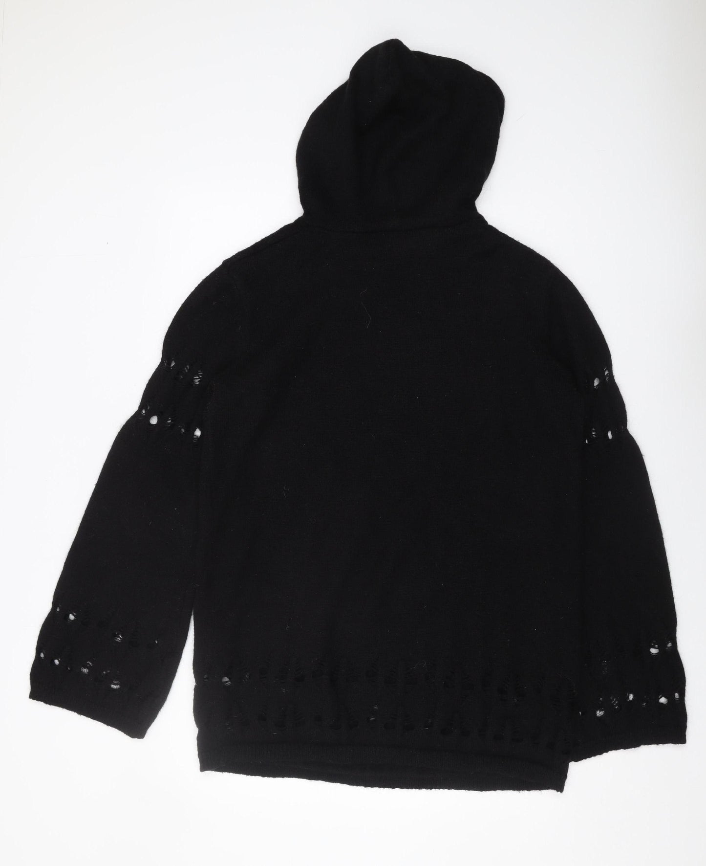 Killstar Men’s Gothic Black Hooded XL Jumper