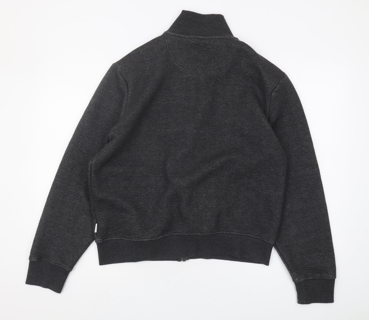 Peter Werth Men's Black Full Zip Sweatshirt M
