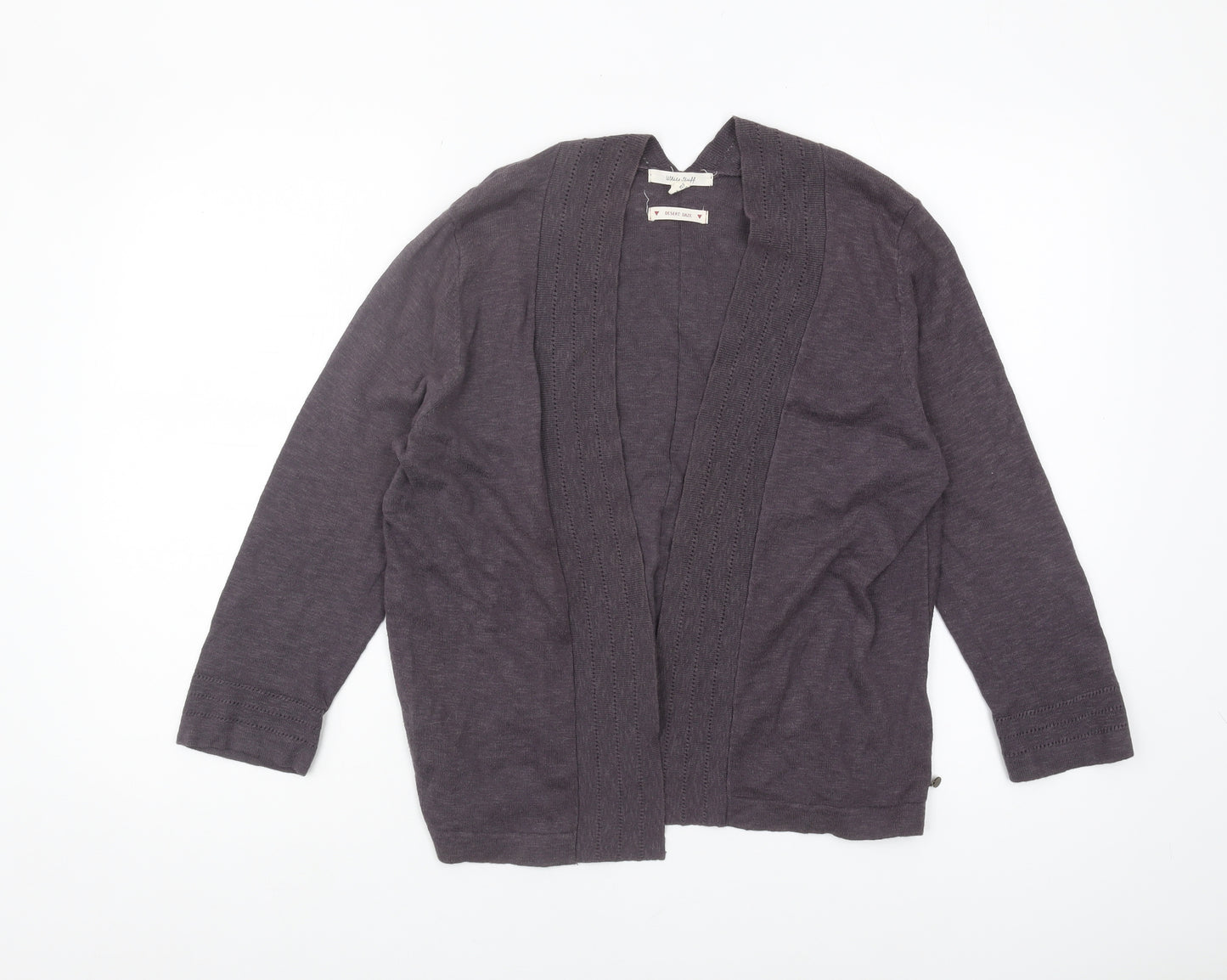 White Stuff Women's Grey Cardigan Size 12 Knit